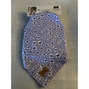 UGG Koolaburra Printed Bandana for Dogs Large/X-Large Pastel Leopard Lavendar